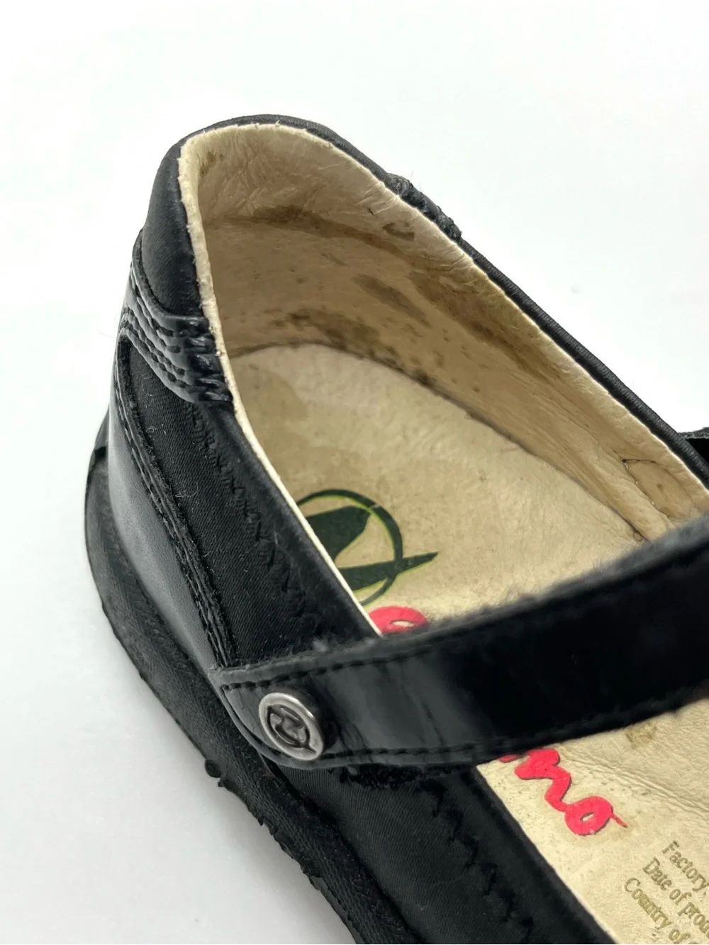 Naturino Black Girls' Mary Jane School Shoe euro 26